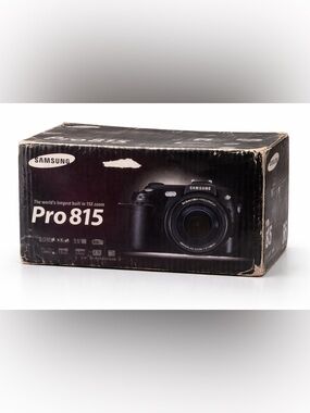 Samsung Black Digital Camera with Large Lens